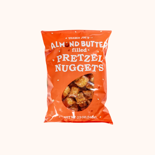 Almond Butter Filled Pretzel Nuggets