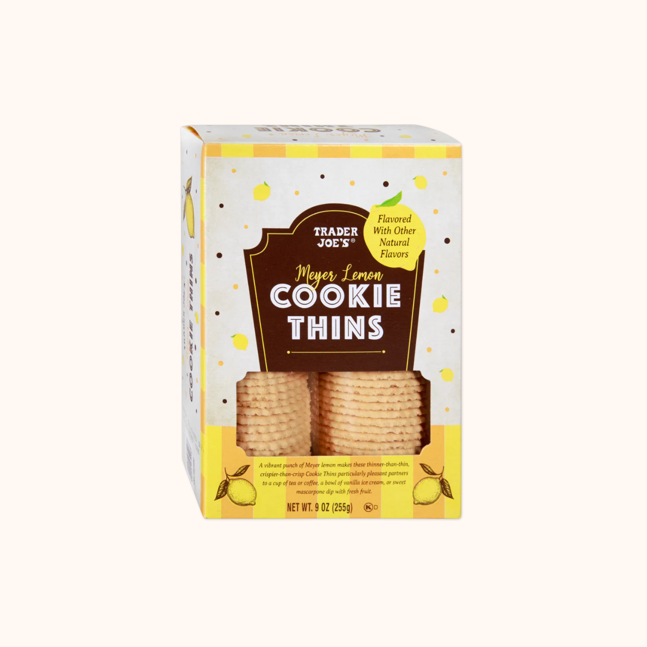 Meyer Lemon Cookie Thins