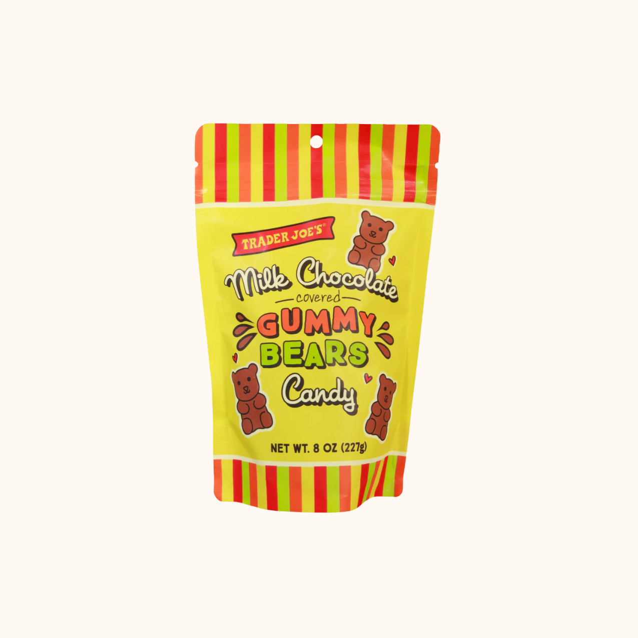 Milk Chocolate Covered Gummy Bears