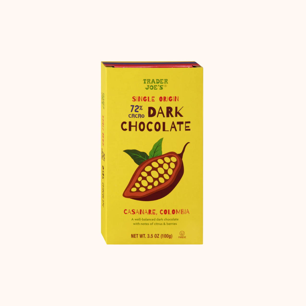 Single Origin 72% Cacao Dark Chocolate